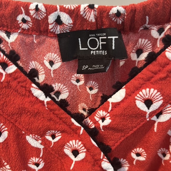 LOFT petite sleeveless romper - Picture 3 of 4